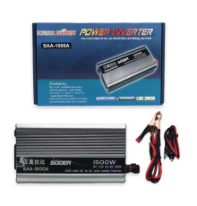 Преобразователь напряжения (инвертор) SUDER 1500W 12В/220В